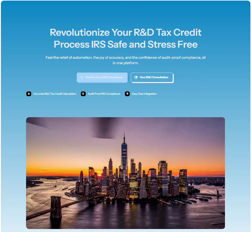 New York market landing page variant, above the fold, with aerial hero video